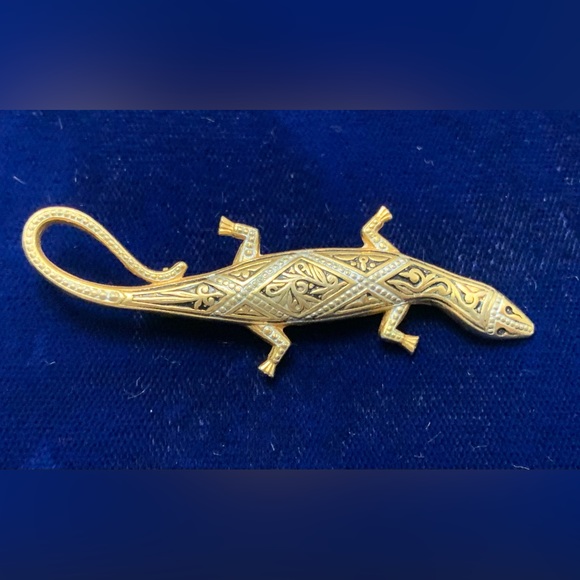 Vintage Lizard Pin - Picture 1 of 3
